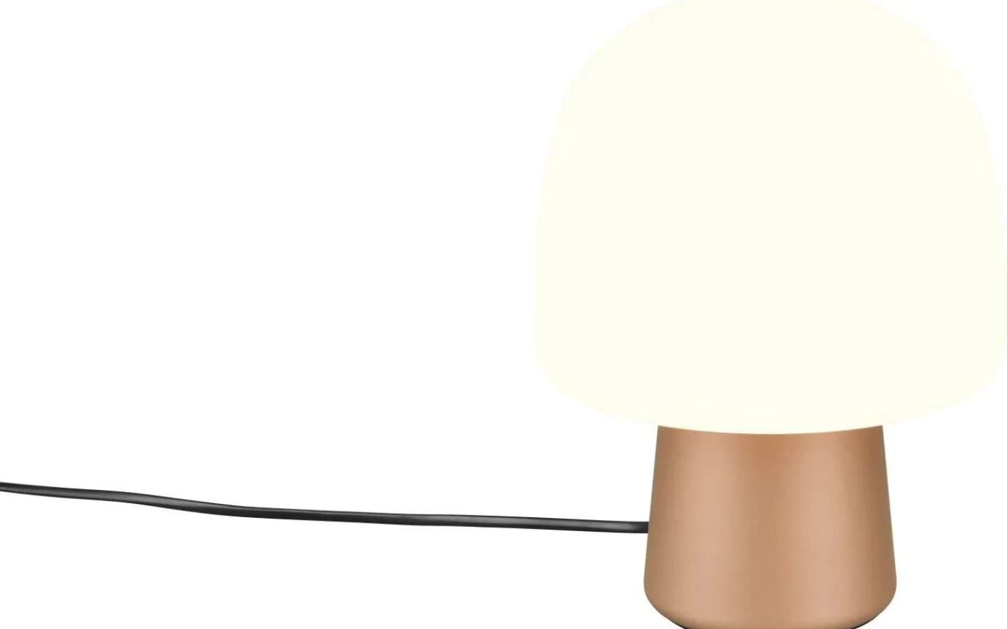 Bordslampor-Trio Lighting Steen Bordslampa E14 kaffebrun/vit