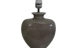 Lampfötter-Hallbergs Stillness Lampfot 30cm Broken Mud Grey