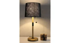Bordslampor-Oriva Stockholm Bordslampa 52cm Brons/Svart