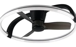Takfläktar-Reality Stockholm Takfläkt 74cm LED mattsvart