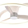 Takfläktar < Reality Stockholm Takfläkt 74cm LED matt vit