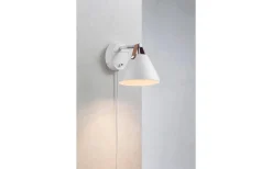 Sovrum|Läslampor < Design for the people Strap 15 Vägglampa Vit
