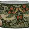 Ovala Lampskärmar-Hallbergs Strawberry Thief Oval Lampskärm 20cm Nettle William Morris