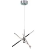 Stora Taklampor Ø50-69 Cm-Cottex Strazza Taklampa 62cm 3-Steg DIM Krom