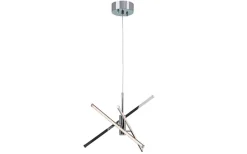Stora Taklampor Ø50-69 Cm-Cottex Strazza Taklampa 62cm 3-Steg DIM Krom
