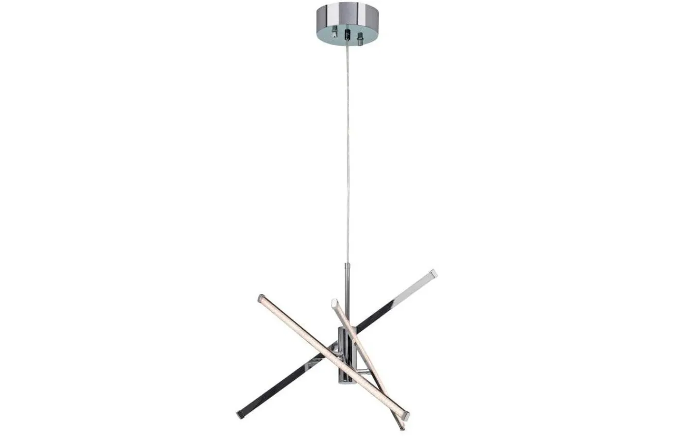 Stora Taklampor Ø50-69 Cm-Cottex Strazza Taklampa 62cm 3-Steg DIM Krom