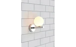 Badrumslampor Vägg < Markslojd Stream Vägglampa Krom IP44