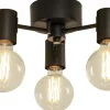 Plafonder < Aneta Strict Plafond 31cm Svart