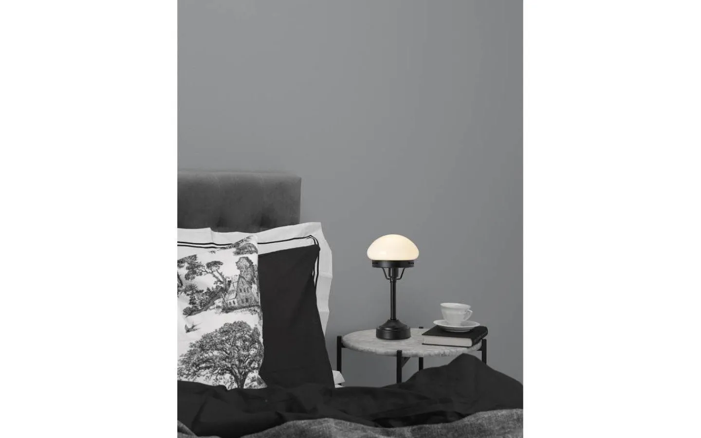 Bordslampor-Cottex Strindberg Mini Bordslampa 30cm Svart