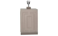 Vardagsrum|Sovrum-Hallbergs Stucco Lampfot 48cm Griege