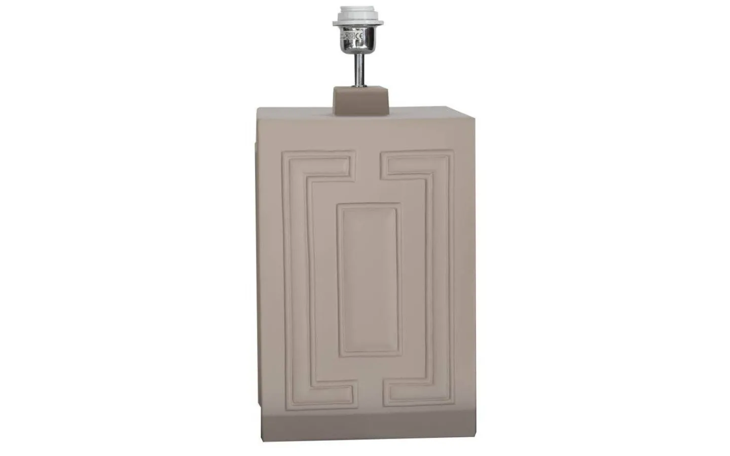 Vardagsrum|Sovrum-Hallbergs Stucco Lampfot 48cm Griege