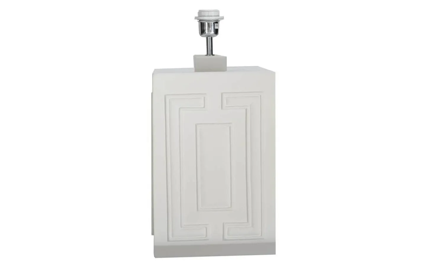 Vardagsrum|Sovrum-Hallbergs Stucco Lampfot 48cm Matt Vit