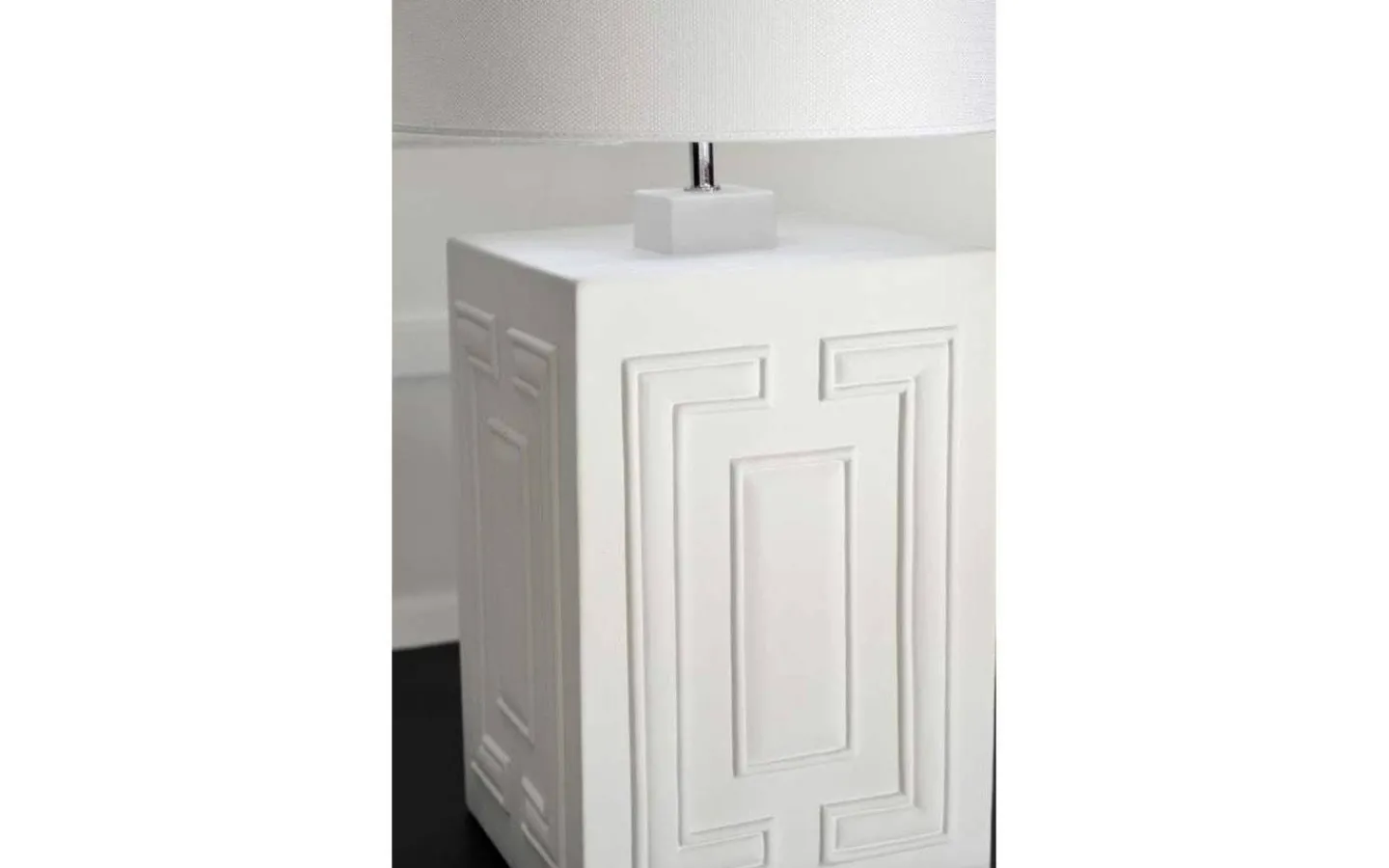 Vardagsrum|Sovrum-Hallbergs Stucco Lampfot 48cm Matt Vit