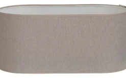 Ovala Lampskärmar-Hallbergs Studio 54 Avlång Lampskärm 35cm Natur