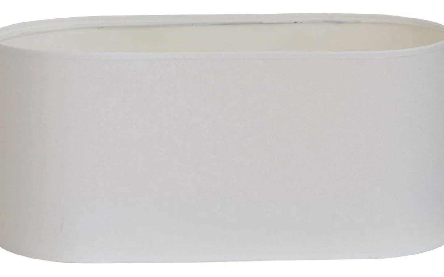 Ovala Lampskärmar-Hallbergs Studio 54 Avlång Lampskärm 45cm Vit