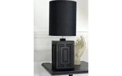 Cylinder Lampskärmar-Hallbergs Studio 54 Lampskärm Cylinder Ø35cm Svart