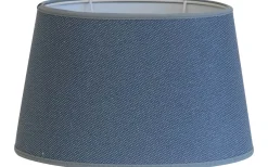 Ovala Lampskärmar-Hallbergs Studio 54 Lampskärm Oval 25cm Blå