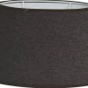 Ovala Lampskärmar-Hallbergs Studio 54 Lampskärm Oval 25cm Brun