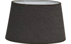 Ovala Lampskärmar-Hallbergs Studio 54 Lampskärm Oval 25cm Brun