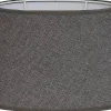 Ovala Lampskärmar-Hallbergs Studio 54 Oval Lampskärm 25cm Mörk Sand