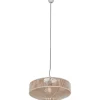 Stora Taklampor Ø50-69 Cm-Trio Lighting Svea Takpendel 61cm E27 beige