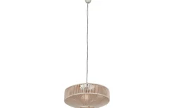 Stora Taklampor Ø50-69 Cm-Trio Lighting Svea Takpendel 61cm E27 beige