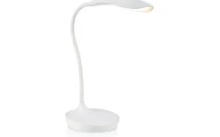 Sovrum|Skrivbordslampor < Markslojd Swan Skrivbordslampa LED USB 45cm Vit