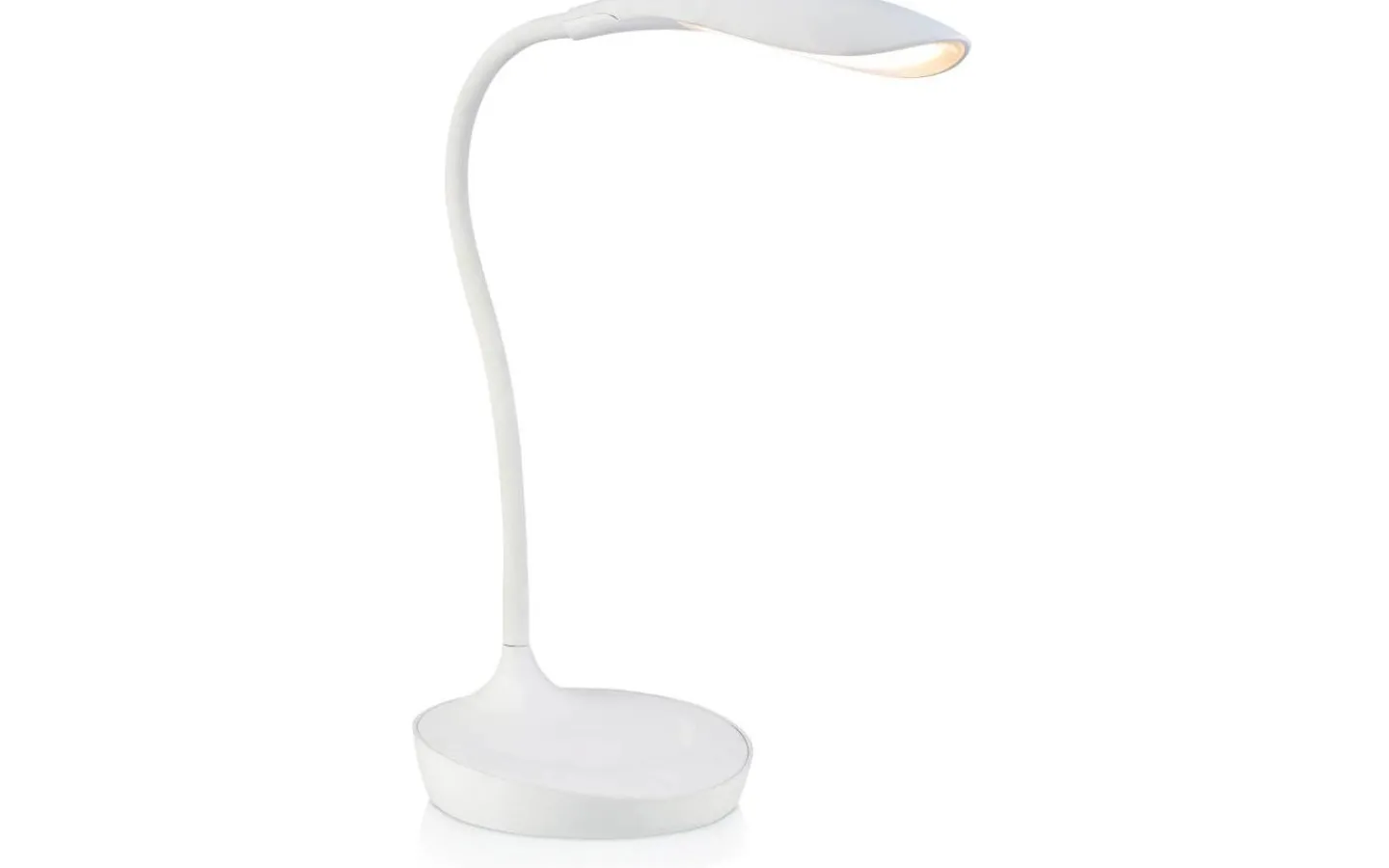 Sovrum|Skrivbordslampor < Markslojd Swan Skrivbordslampa LED USB 45cm Vit