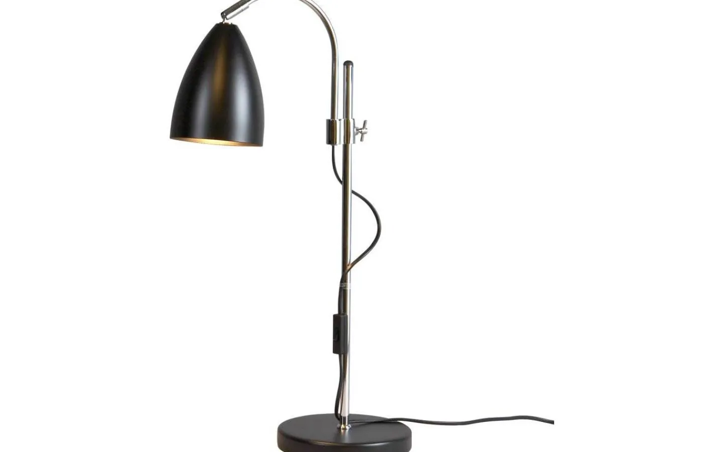 Sovrum|Skrivbordslampor-Belid Sway Bordslampa 51cm Svart