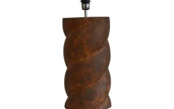 Lampfötter-Hallbergs Swirl Lampfot 54cm Dark Terracotta