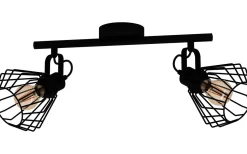 Avlånga Takspotlights|Takspot Med 2 Lampor-Eglo Tabillano Takspotlight 44cm Svart