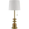Bordslampor-Oriva Tanger Bordslampa 56cm Brons/Vit