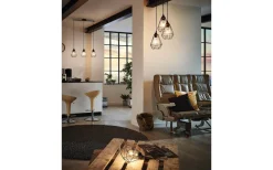 Bordslampor < Eglo Tarbes Bordslampa 27cm Svart
