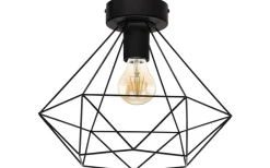 Plafonder < Eglo Tarbes Plafond 33cm Svart