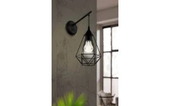 Lampetter < Eglo Tarbes Vägglampa Svart