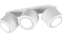 Takspot Med 3 Lampor-Trio Lighting Taurus Spotlight LED 3-delad mattvit