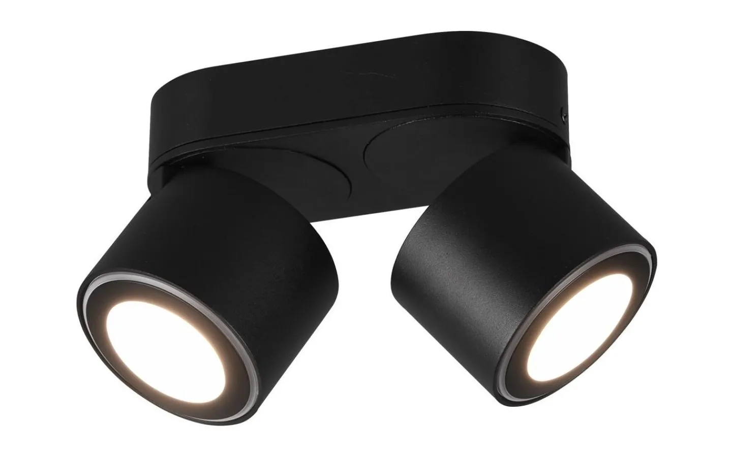 Takspot Med 2 Lampor < Trio Lighting Taurus Spotlight LED 2-delat mattsvart