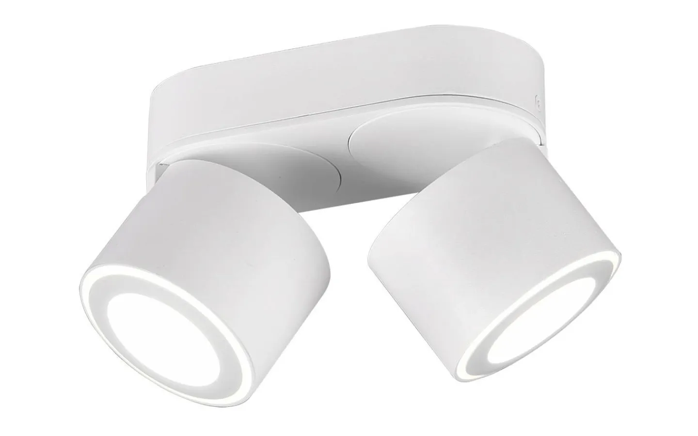 Takspot Med 2 Lampor-Trio Lighting Taurus Spotlight LED 2-delat mattvitt