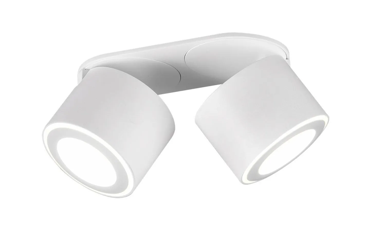 Takspot Med 2 Lampor-Trio Lighting Taurus Spotlight LED 2-delat mattvitt