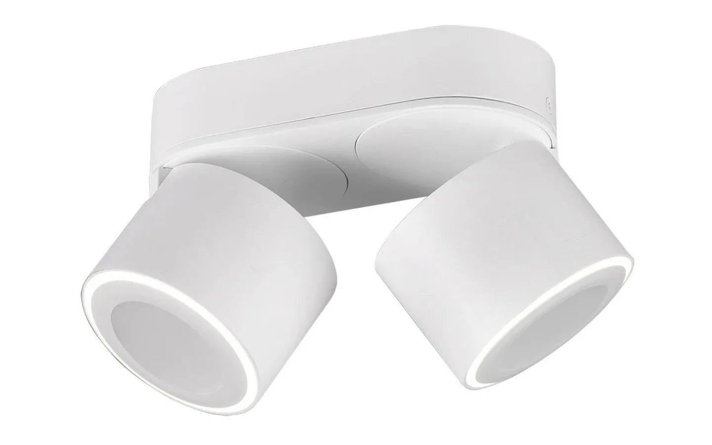 Takspot Med 2 Lampor-Trio Lighting Taurus Spotlight LED 2-delat mattvitt