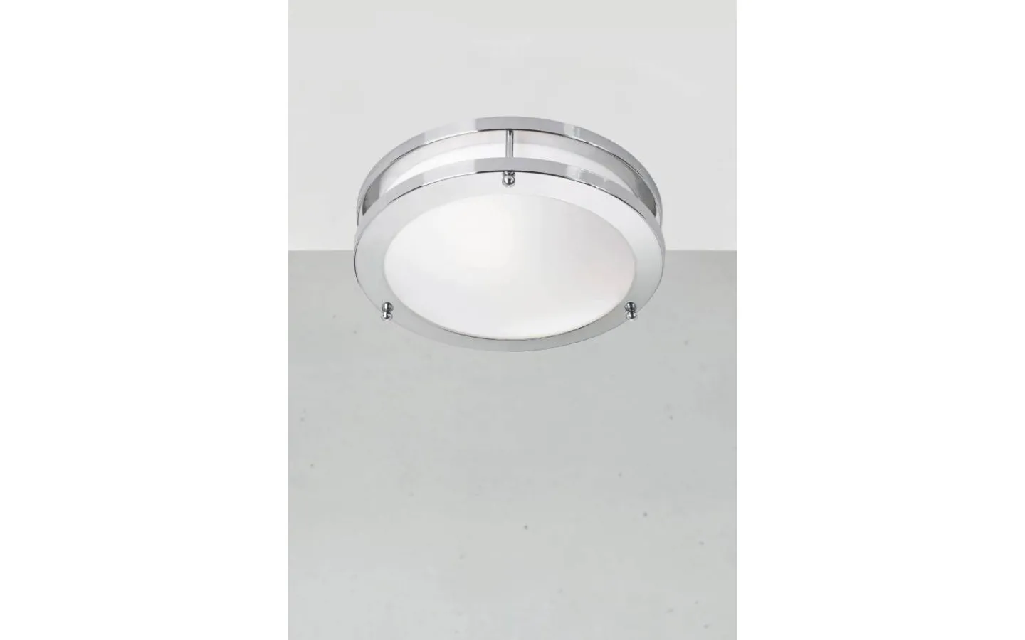 Badrumslampor Tak-Markslojd Täby Plafond 25cm LED Krom IP44