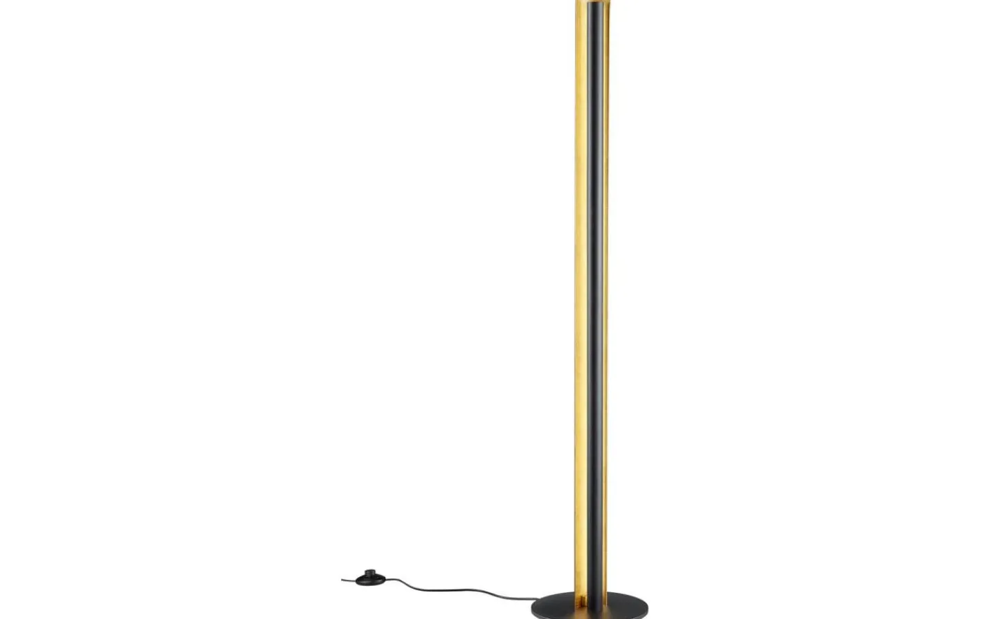 Golvlampor-Trio Lighting Texel Golvlampa LED svart/guld