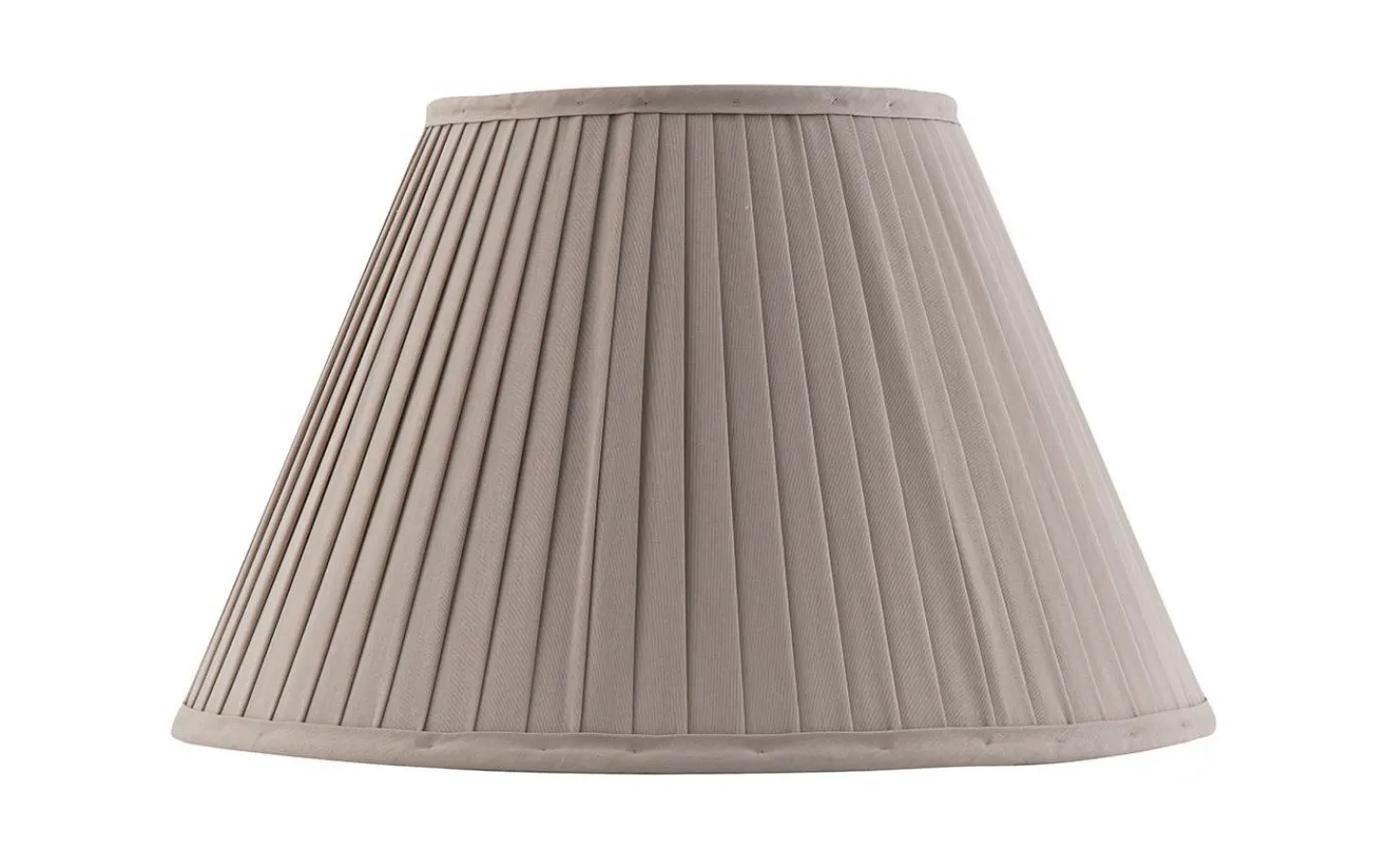 Plisserade Lampskärmar < Karlskrona Lampfabrik Textilskärm 300 - Beige bomullstyg