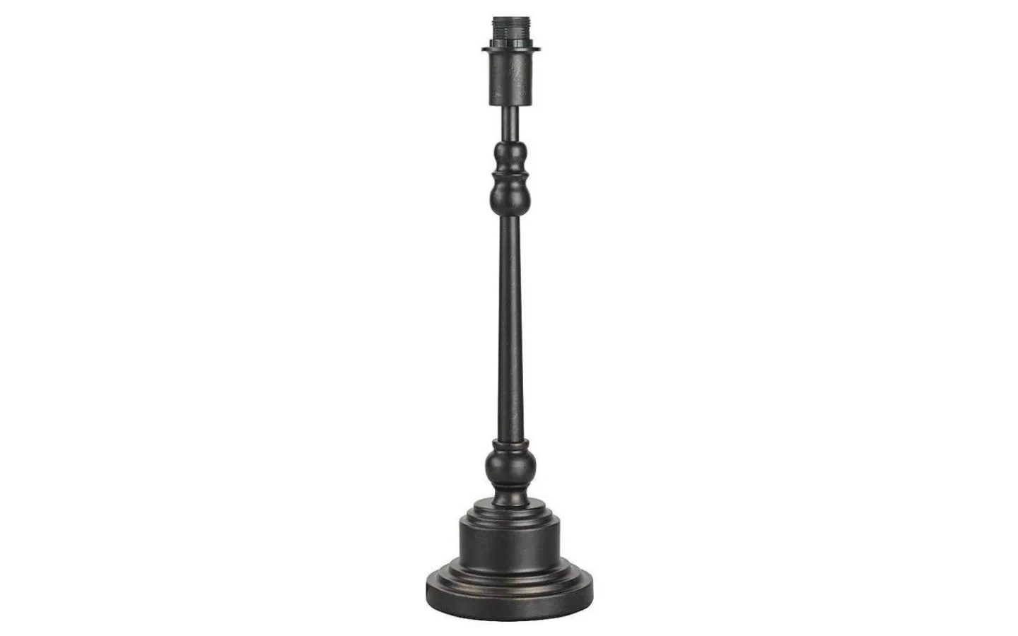 Lampfötter < Oriva Theo Lampfot 42cm Svart/guld