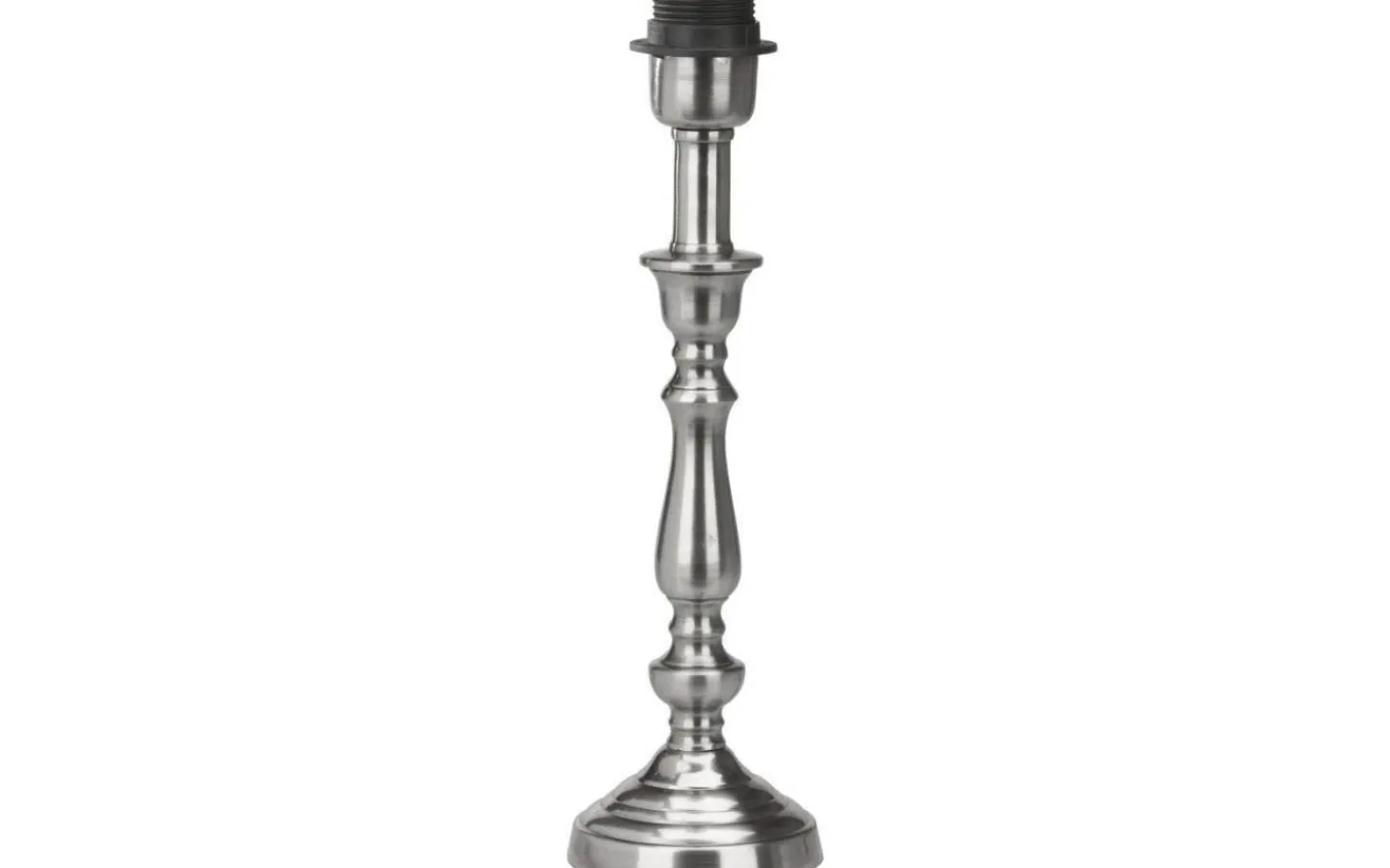 Lampfötter-PR Home Therese Lampfot 50cm Antiksilver