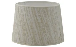 Enfärgade Runda Lampskärmar|Mönstrade Lampskärmar-Hallbergs Thornsby Lampskärm Ø30cm Offwhite