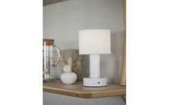 Uppladdningsbara Lampor Inomhus|Bordslampor < PR Home Tiara Uppladdningsbar Bordslampa 24cm LED CCT Vit