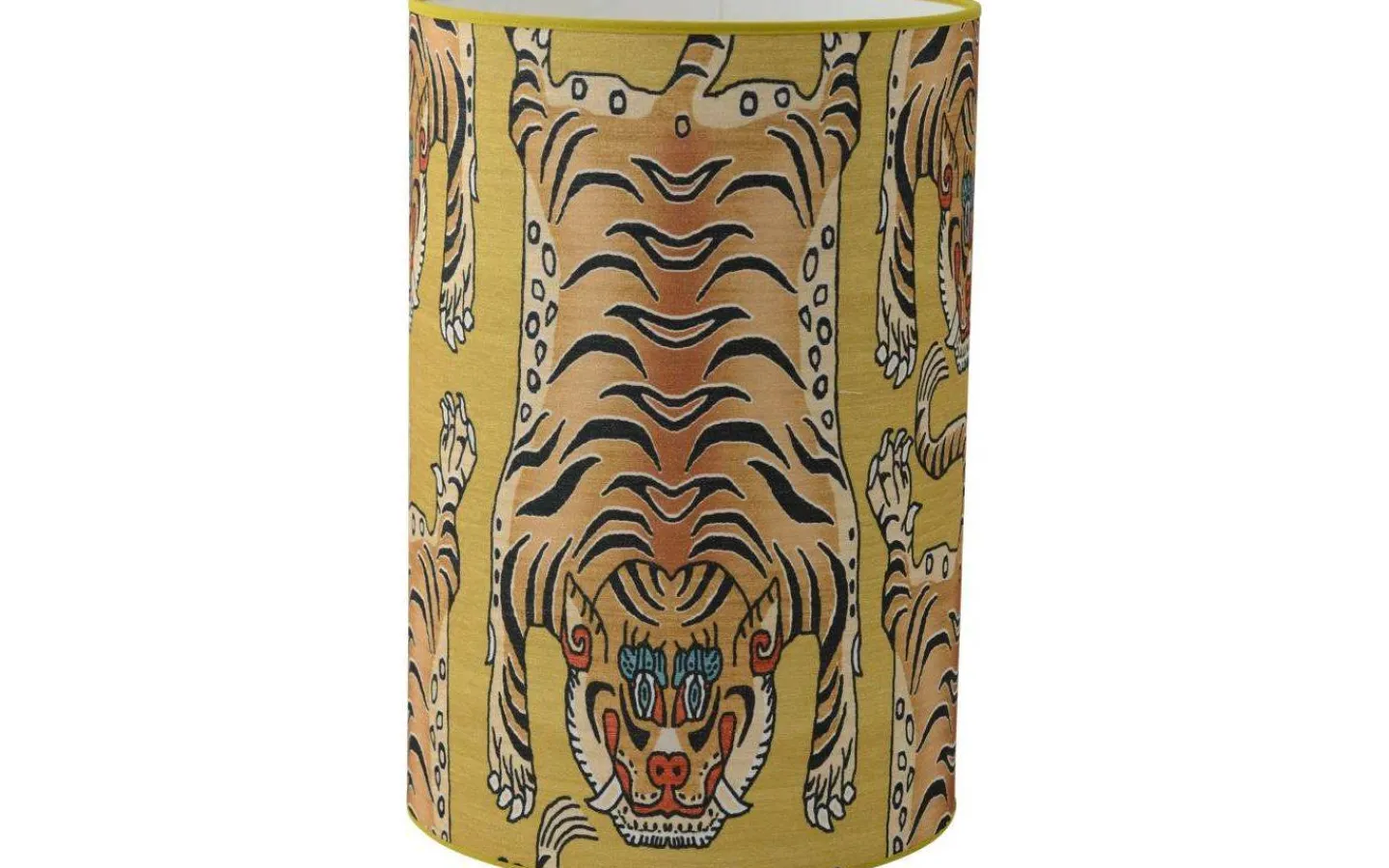 Cylinder Lampskärmar-Hallbergs Tiger Lampskärm Ø32cm Guld