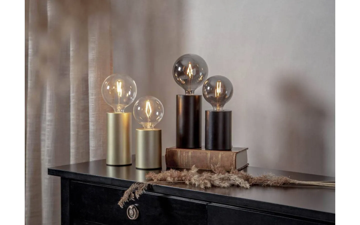 Bordslampor-Star Trading Tiny Bordslampa 10cm E14 Guld
