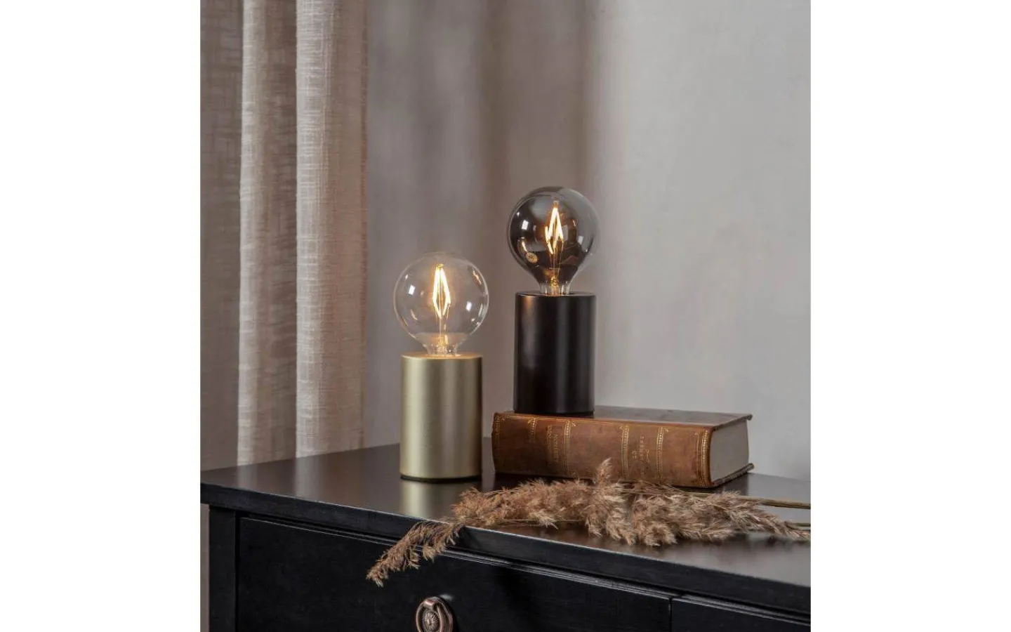 Bordslampor-Star Trading Tiny Bordslampa 10cm E14 Svart